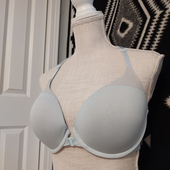 💙 GUC Victoria's Secret T-shirt Push Up Full Coverage Racerback Front Close, 36 - Picture 10 of 15